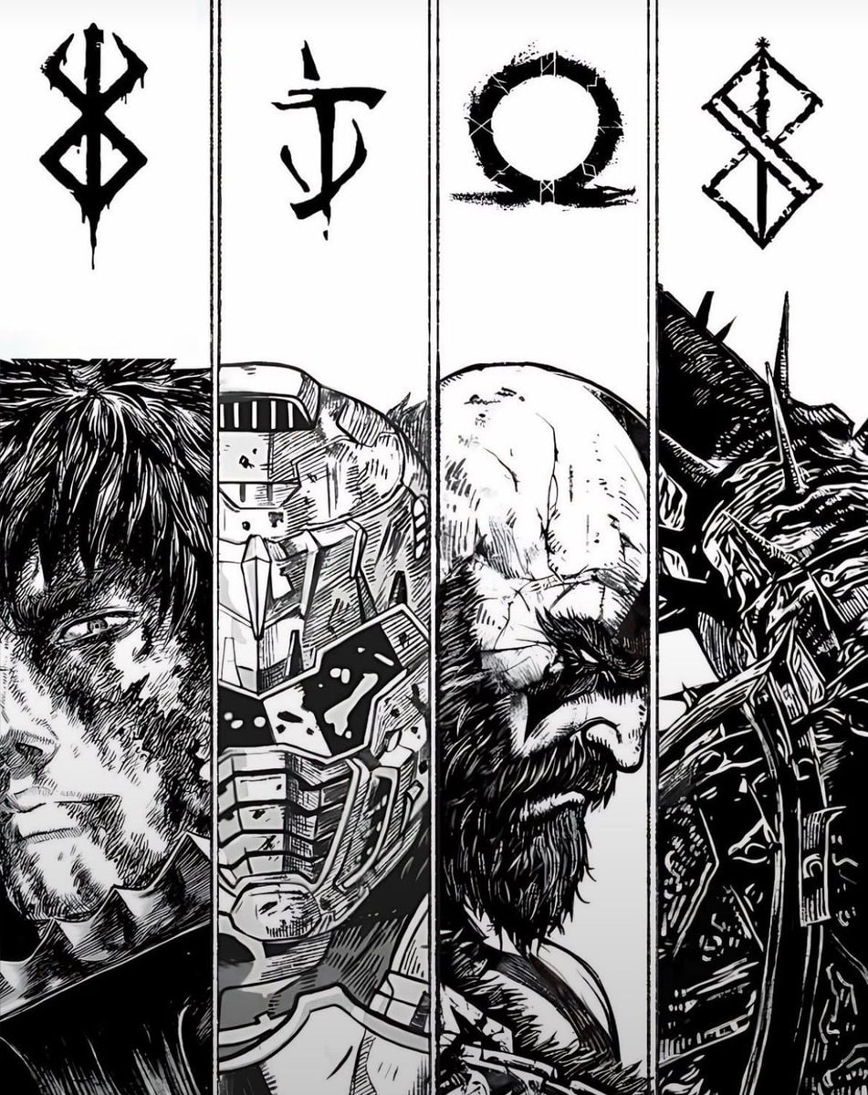 Guts Doom Slayer Kratos Griffith