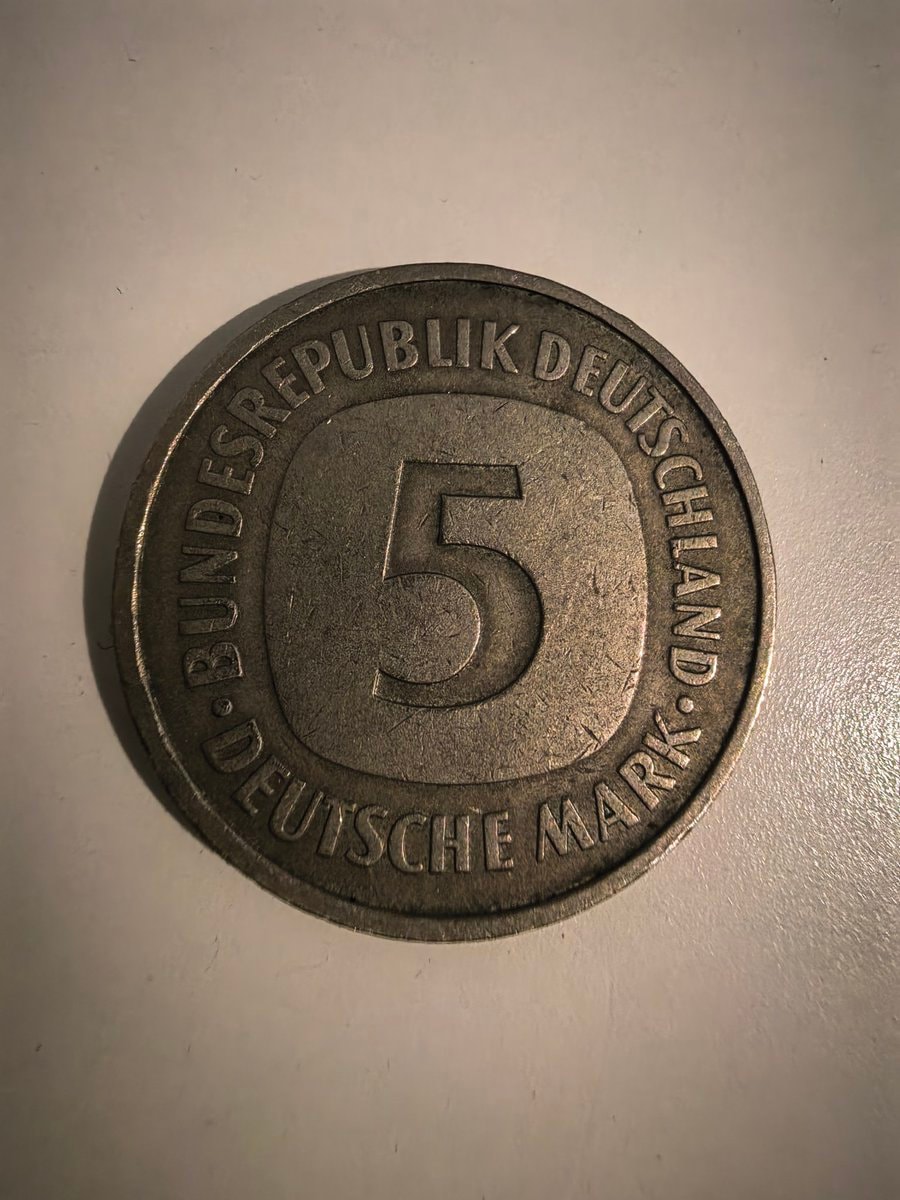 5 Deutsche Mark coin