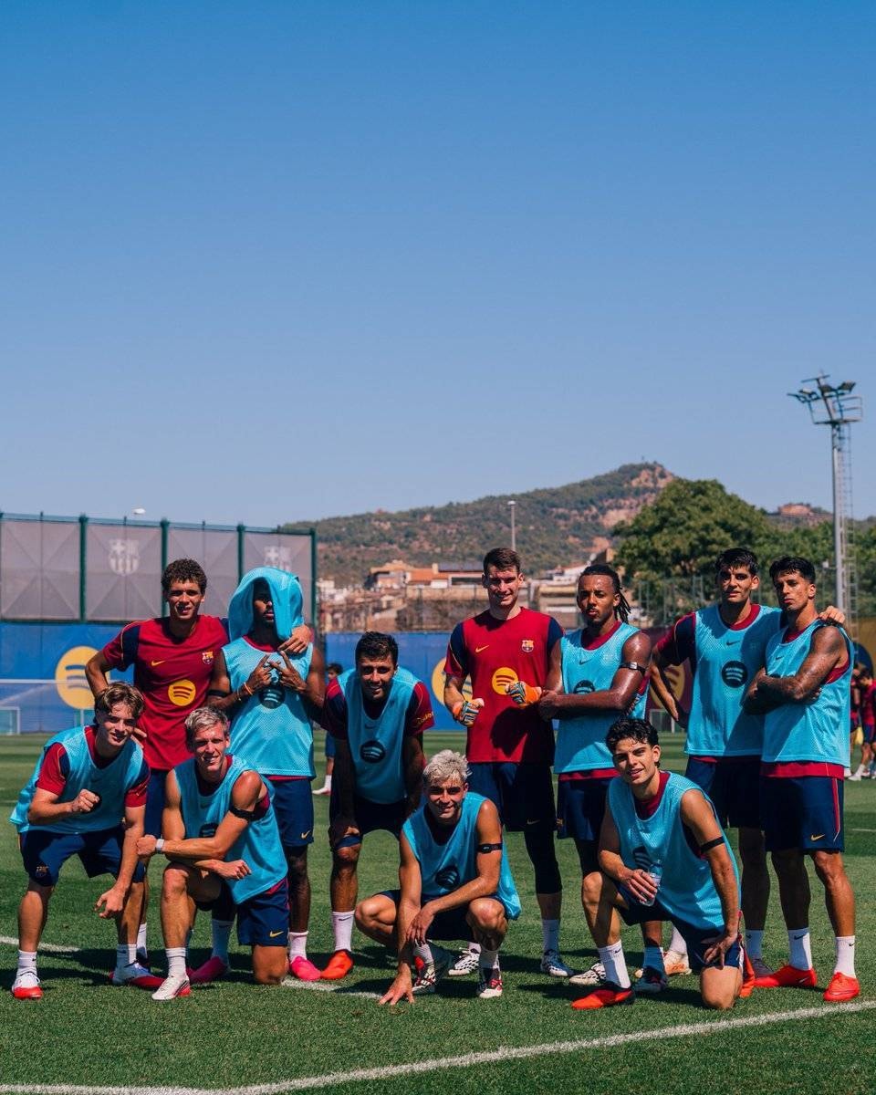 Barça training session winner