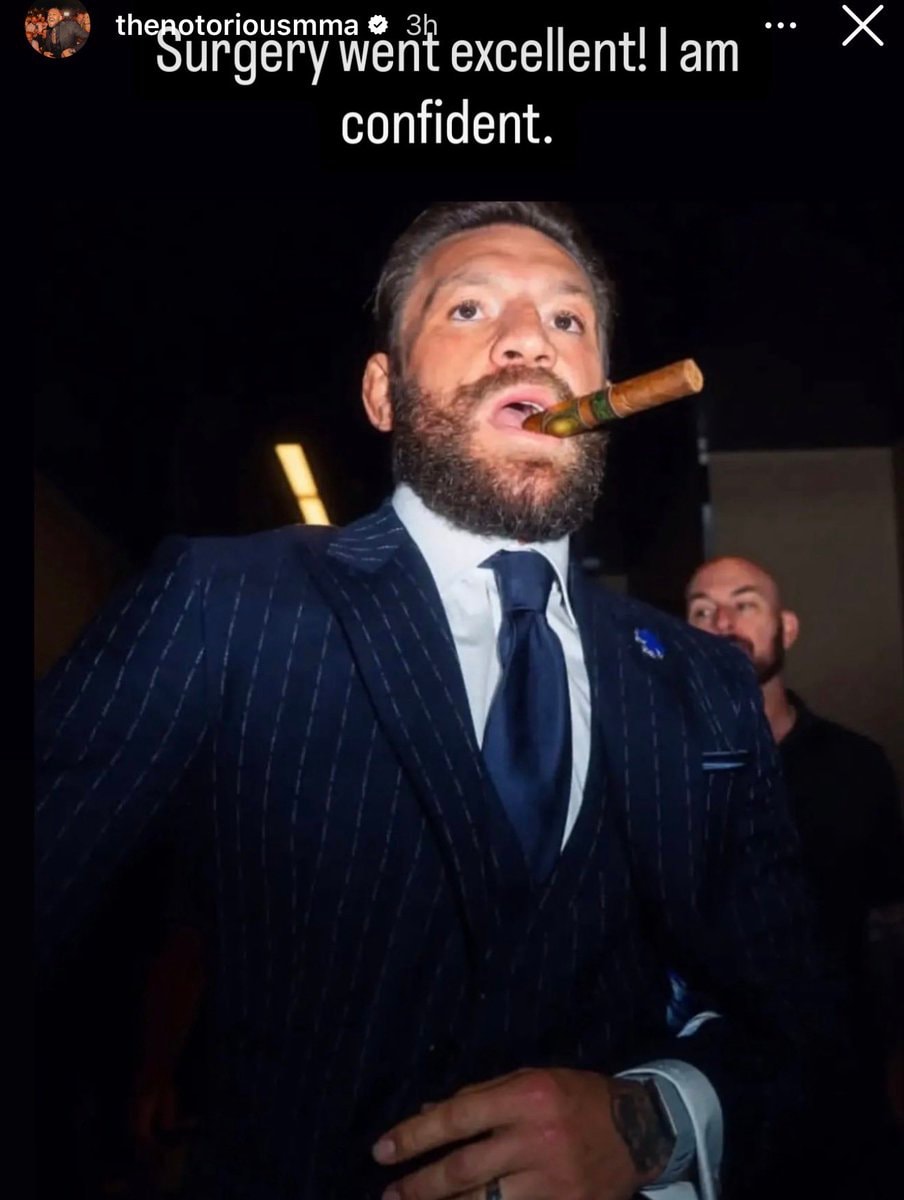 Conor McGregor surgery update