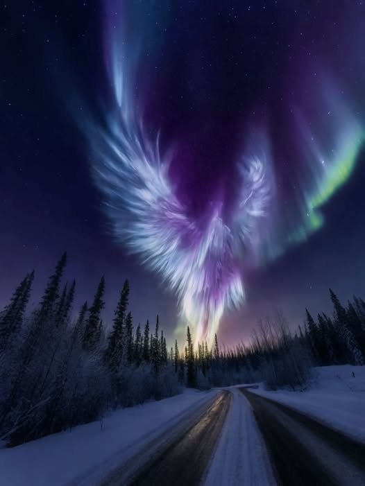 Alaska aurora borealis display