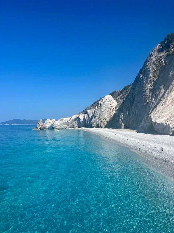 Paradise beach Corfu Greece