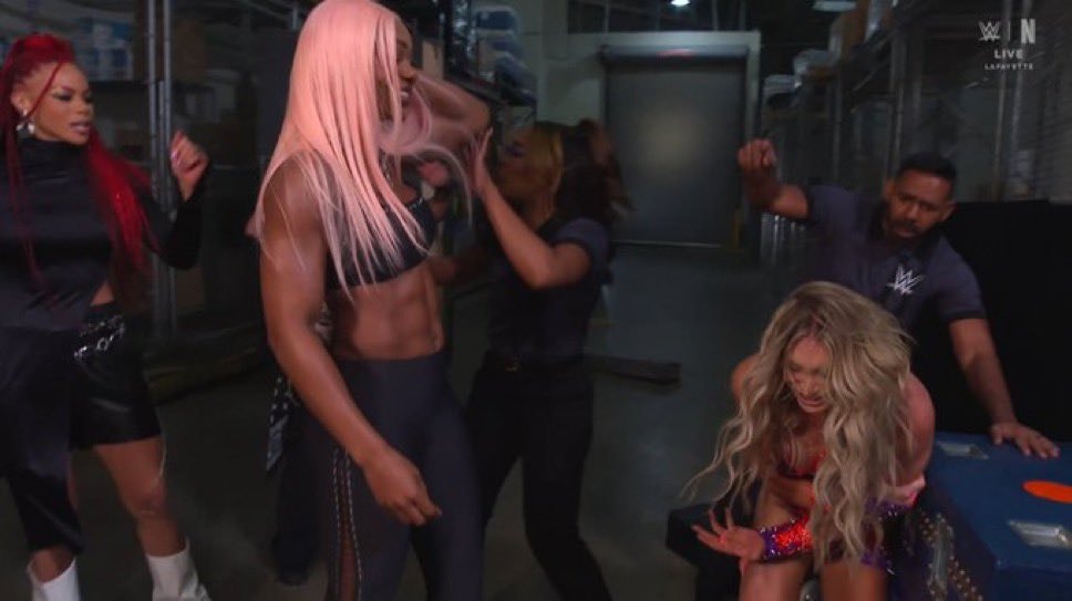 Jade Cargill and the Baddies on SmackDown