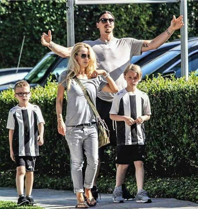 Zlatan Ibrahimović family outing