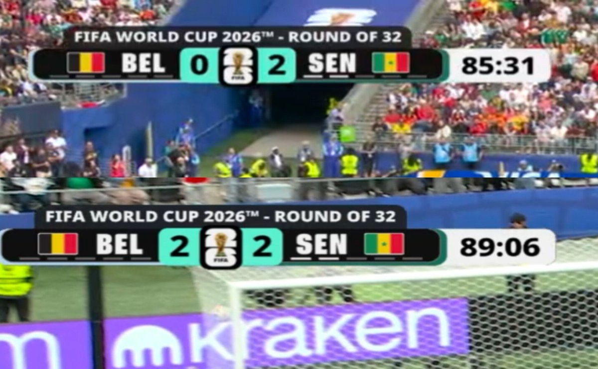 Belgium Senegal World Cup 2026 round of 32