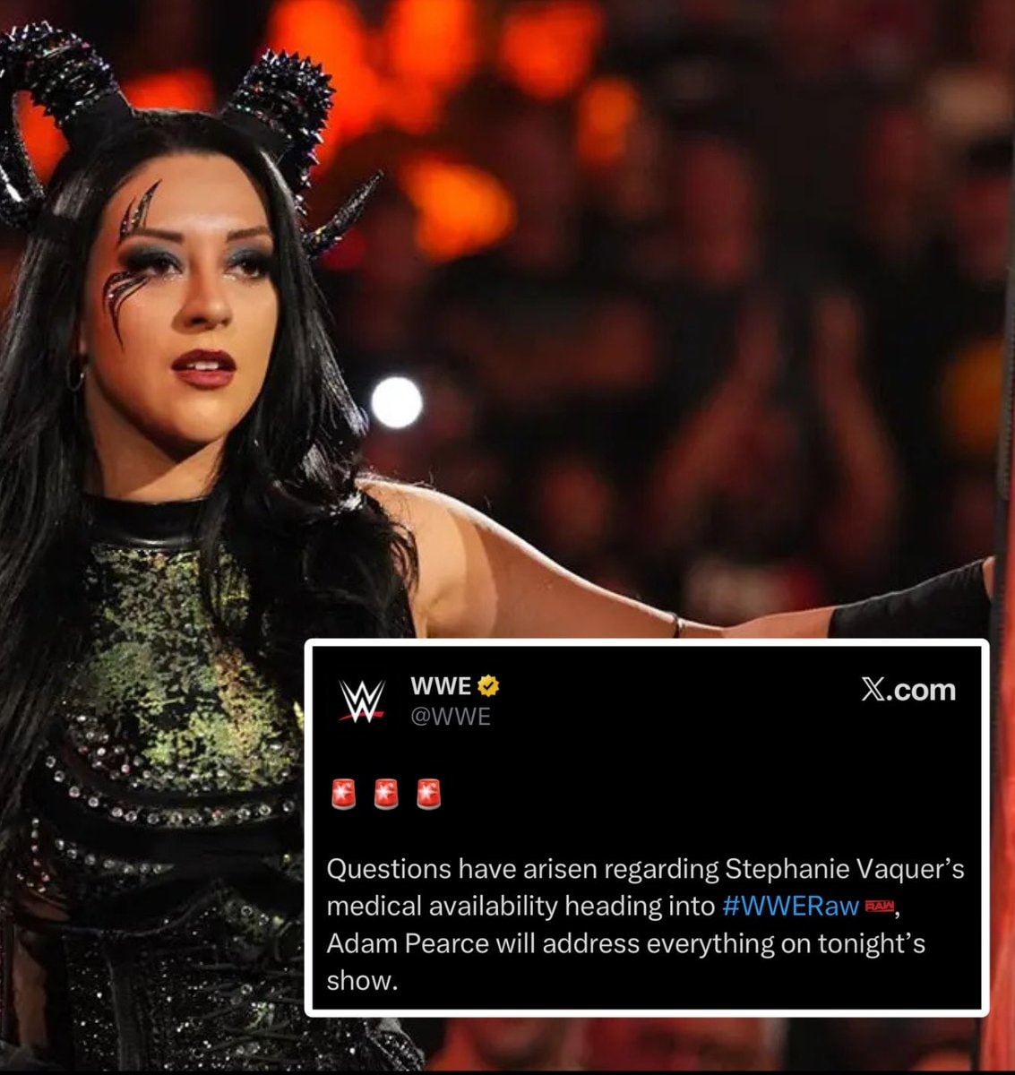 Stephanie Vaquer medical update ahead of WWE Raw