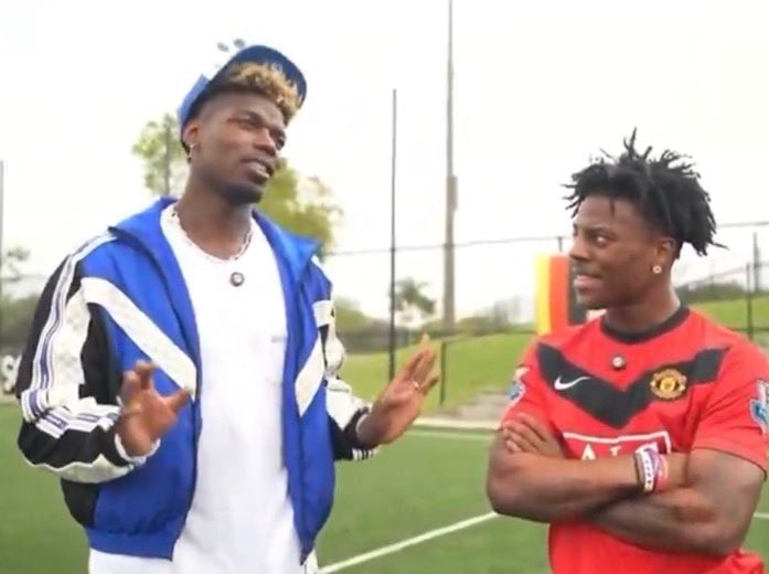 Paul Pogba on Cristiano Ronaldo 2008 (photo 1 of 2)