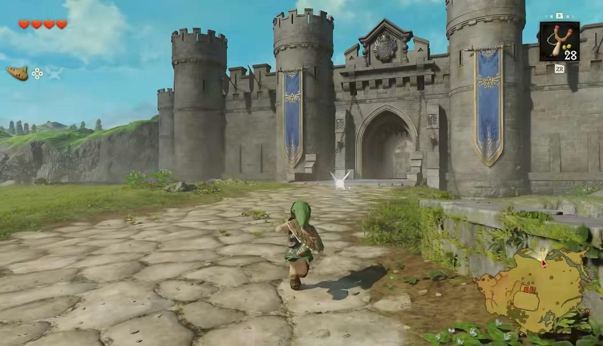 Hyrule Castle Ocarina of Time Remake Hyrule Castle Ocarina of Time Remake