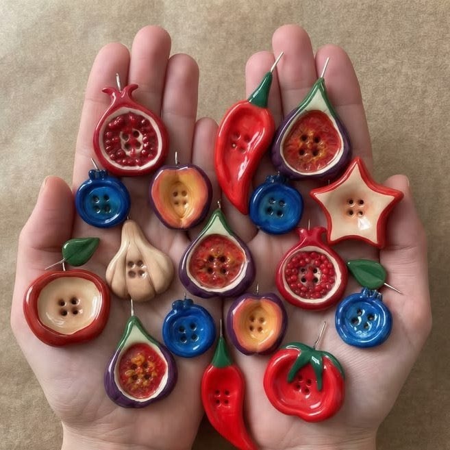 Fruit buttons shirt (photo 2 of 2)