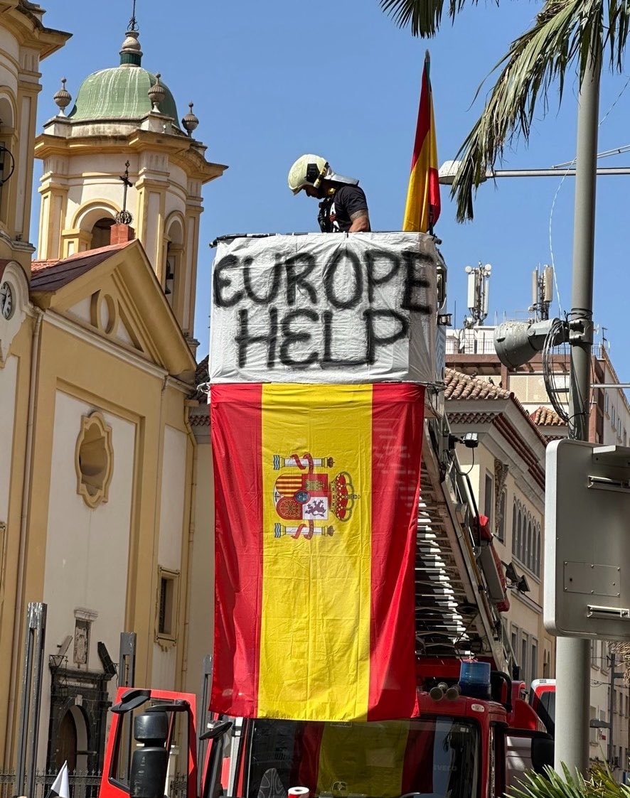 Ceuta firefighter ladder truck Ceuta firefighter ladder truck