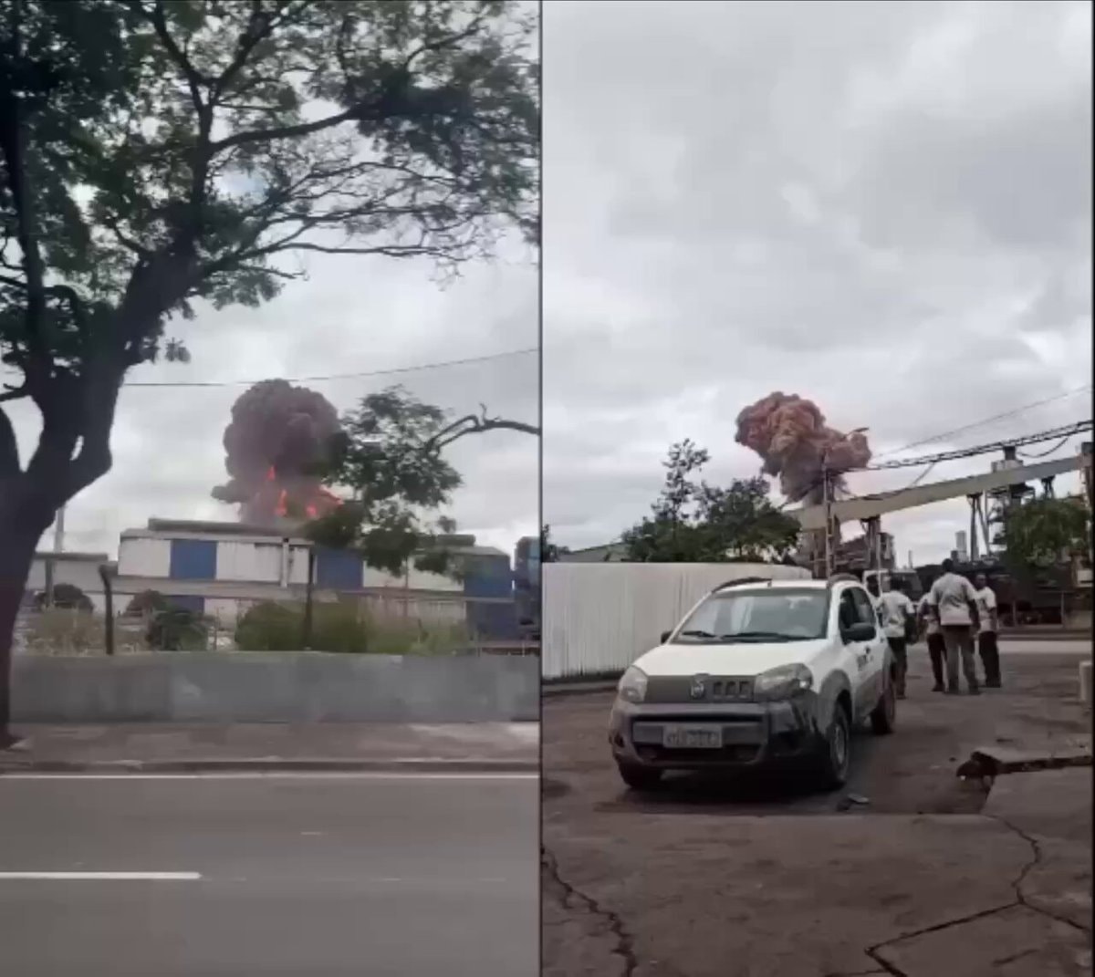Volta Redonda Brazil factory explosion