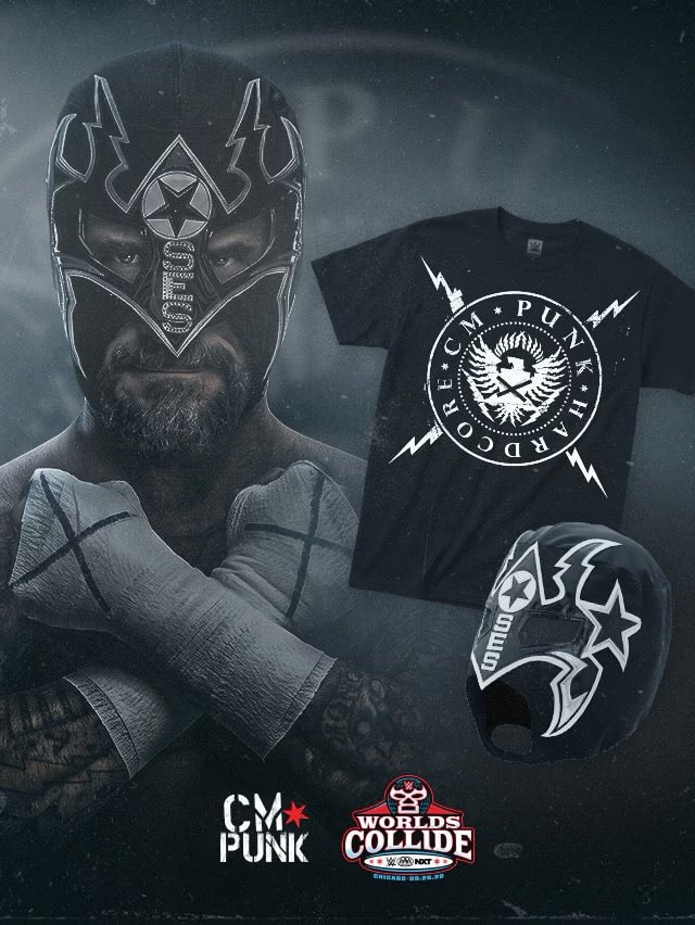 CM Punk Straight Edge Society WWE Shop drop CM Punk Straight Edge Society WWE Shop drop