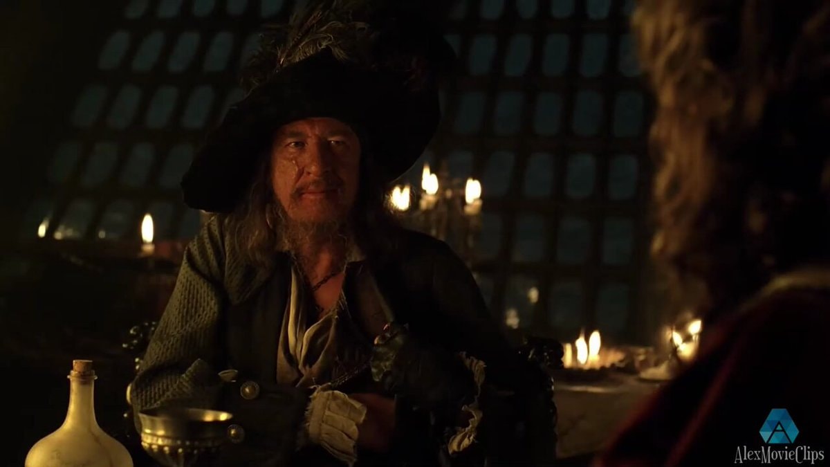 Geoffrey Rush as Captain Barbossa Geoffrey Rush as Captain Barbossa