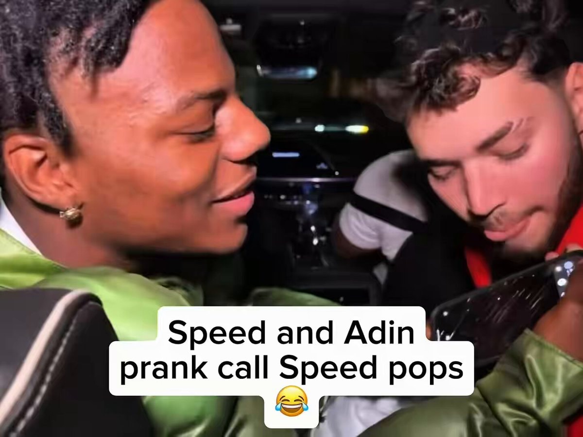 Adin Ross and IShowSpeed prank call Speed's dad Adin Ross and IShowSpeed prank call Speed's dad