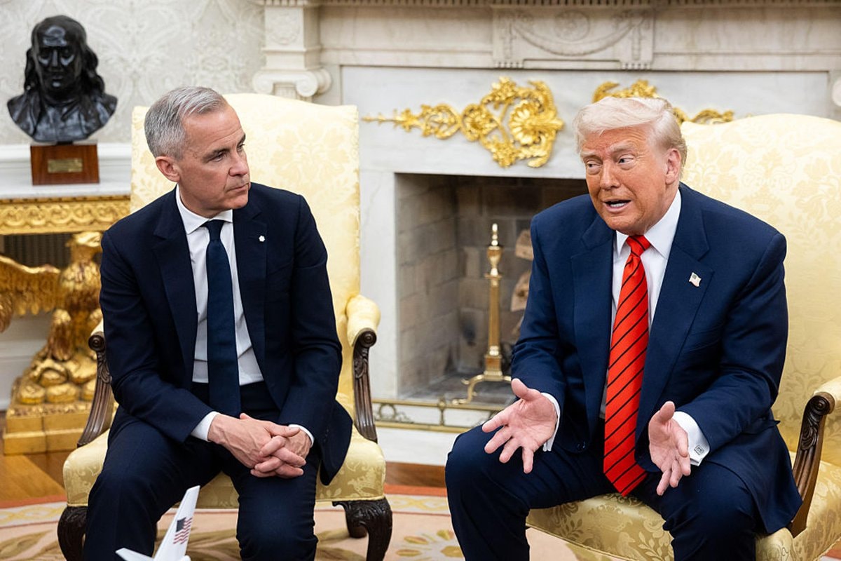 Trump and Mark Carney meet in Oval Office