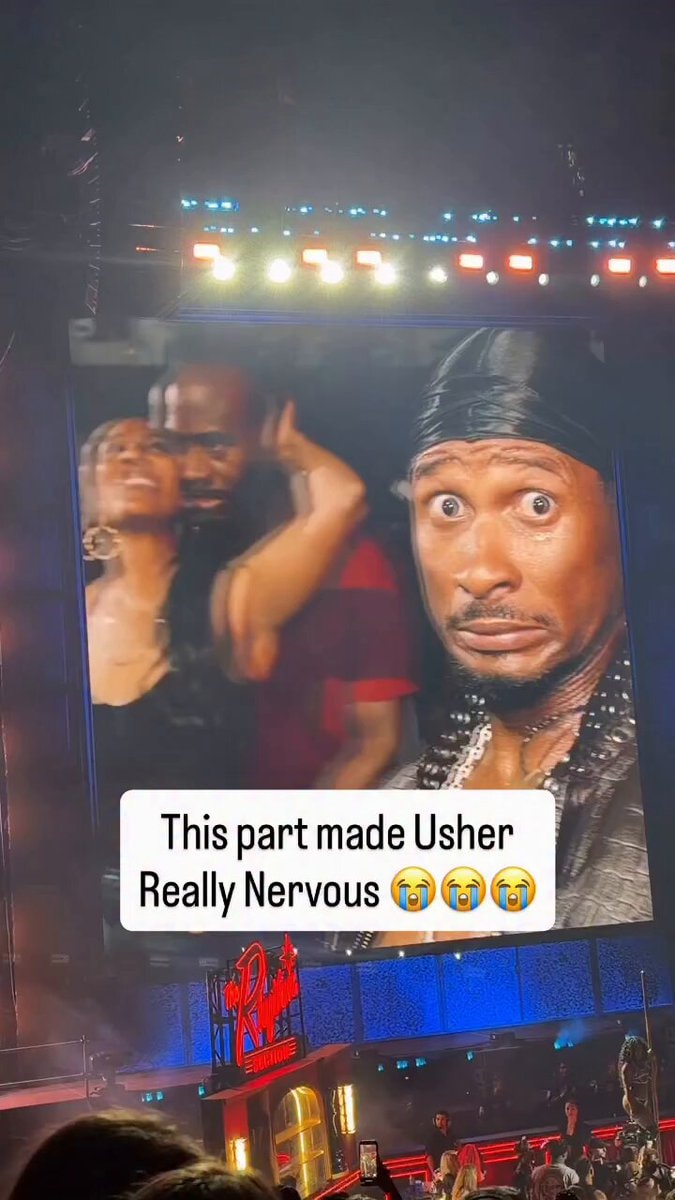 Usher reaction during performance