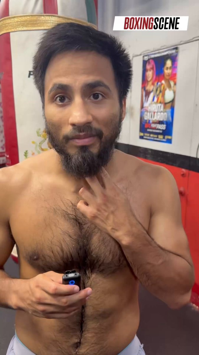 Ramon Dinamita Cardenas training