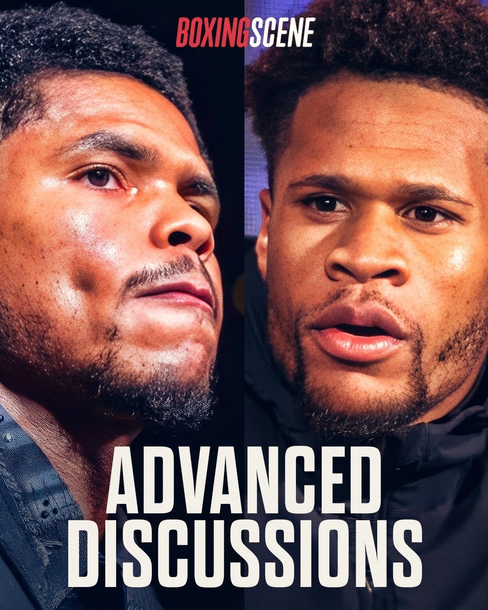 Shakur Stevenson vs Devin Haney talks