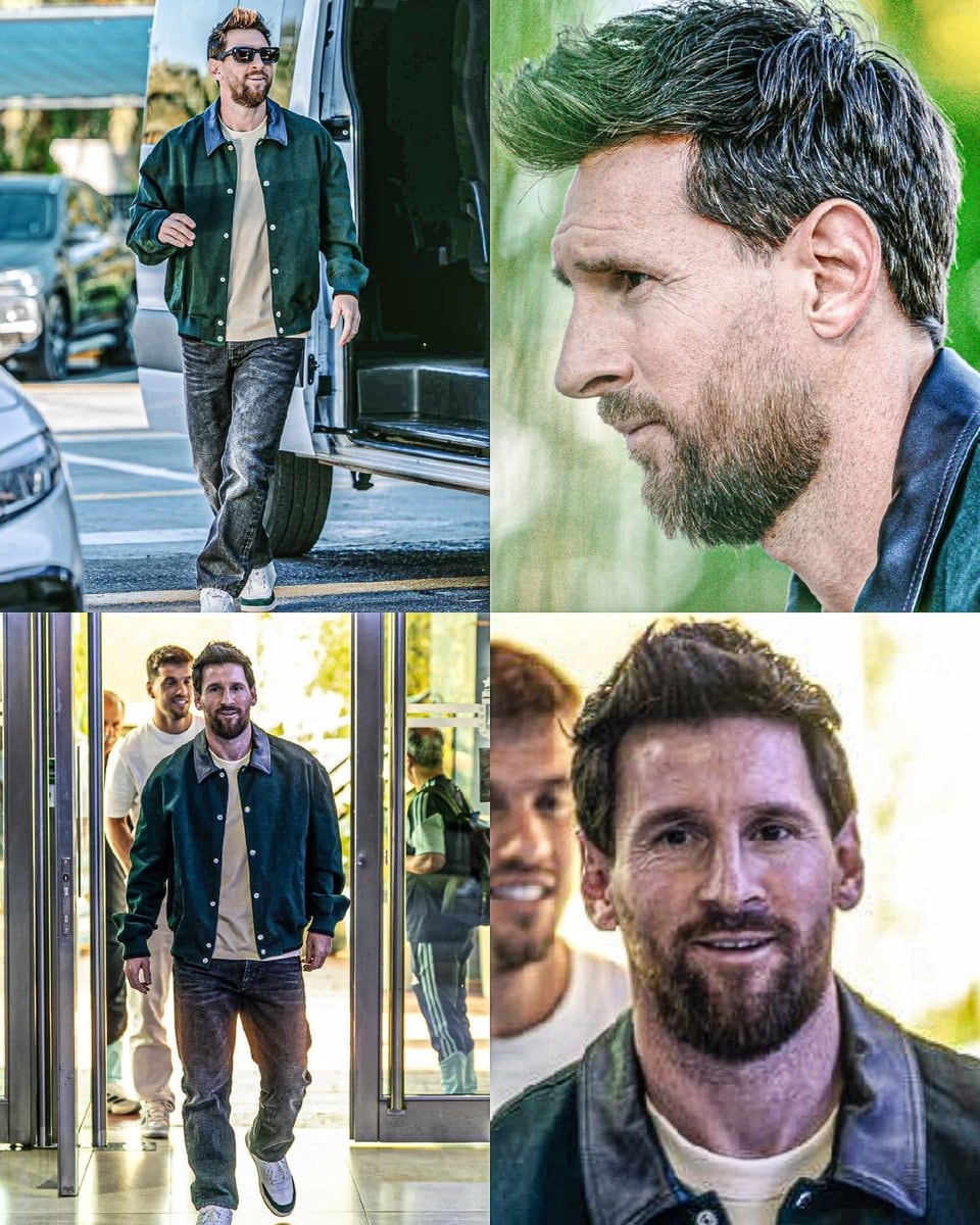 Messi arrives for Argentina farewell