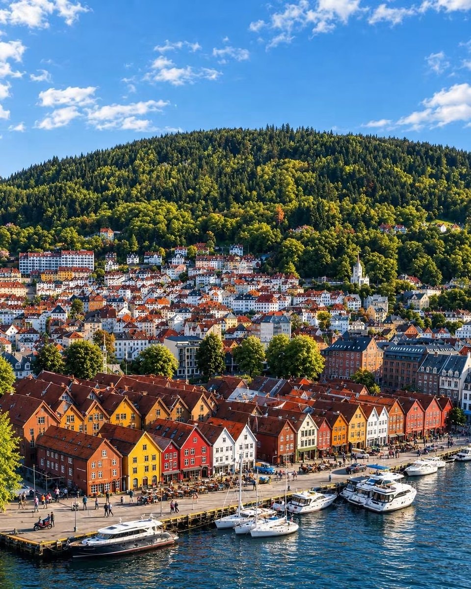 Bergen Norway waterfront