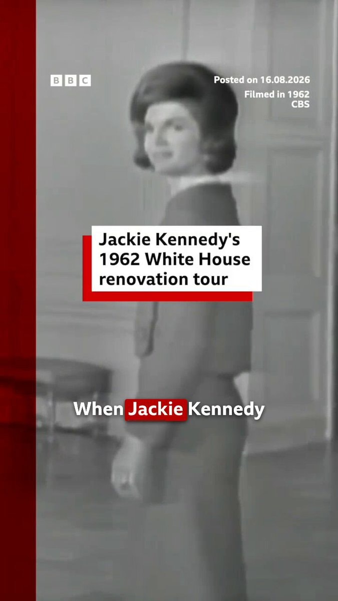 Jackie Kennedy 1962 White House Tour