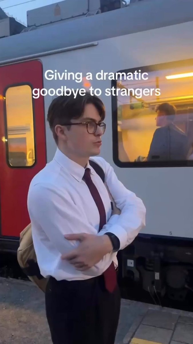 train goodbye to a stranger
