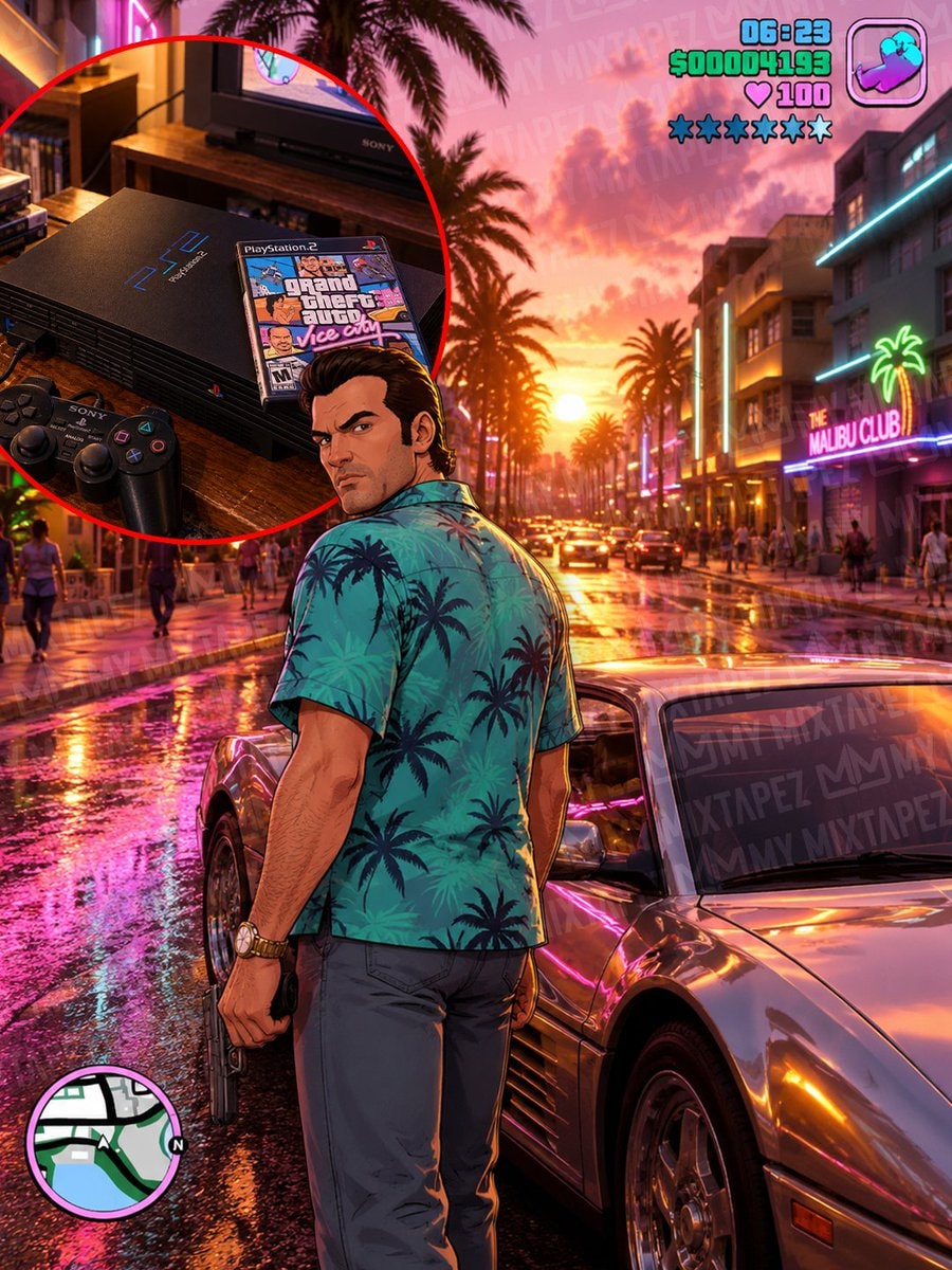 Grand Theft Auto Vice City PS2