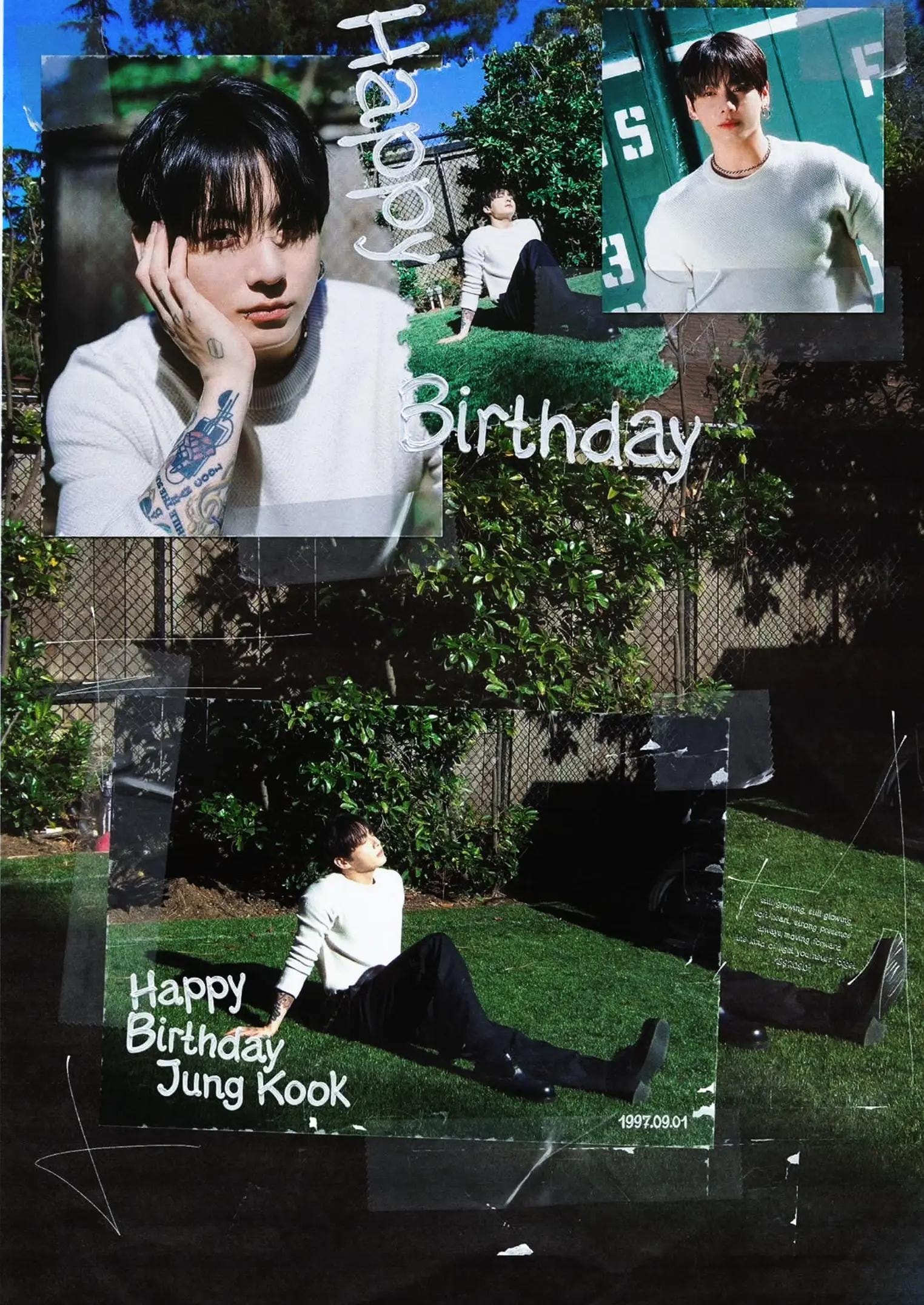 Jungkook birthday heartfelt wishes 🥹💜