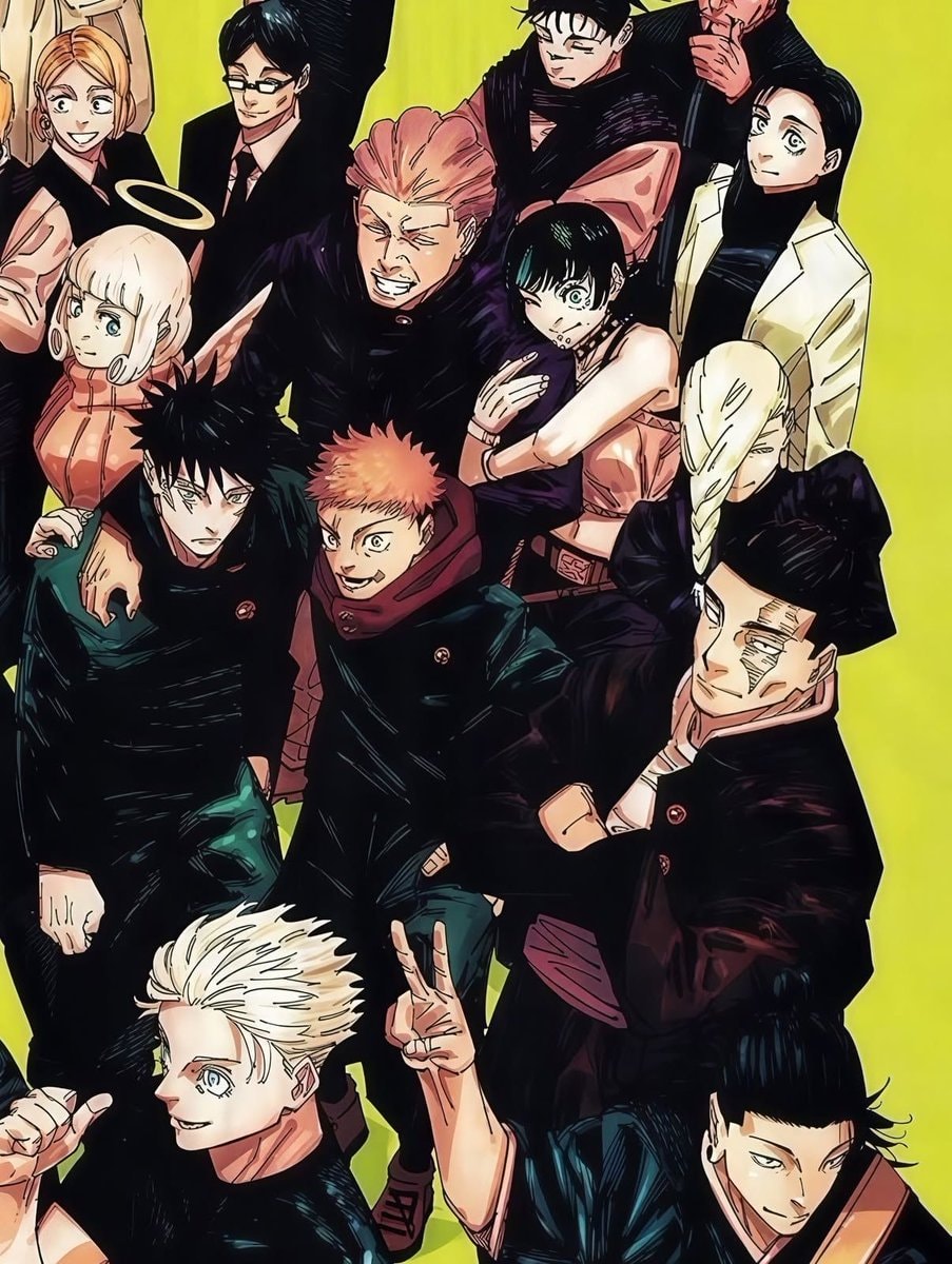 Jujutsu Kaisen family photo (photo 2 of 2)