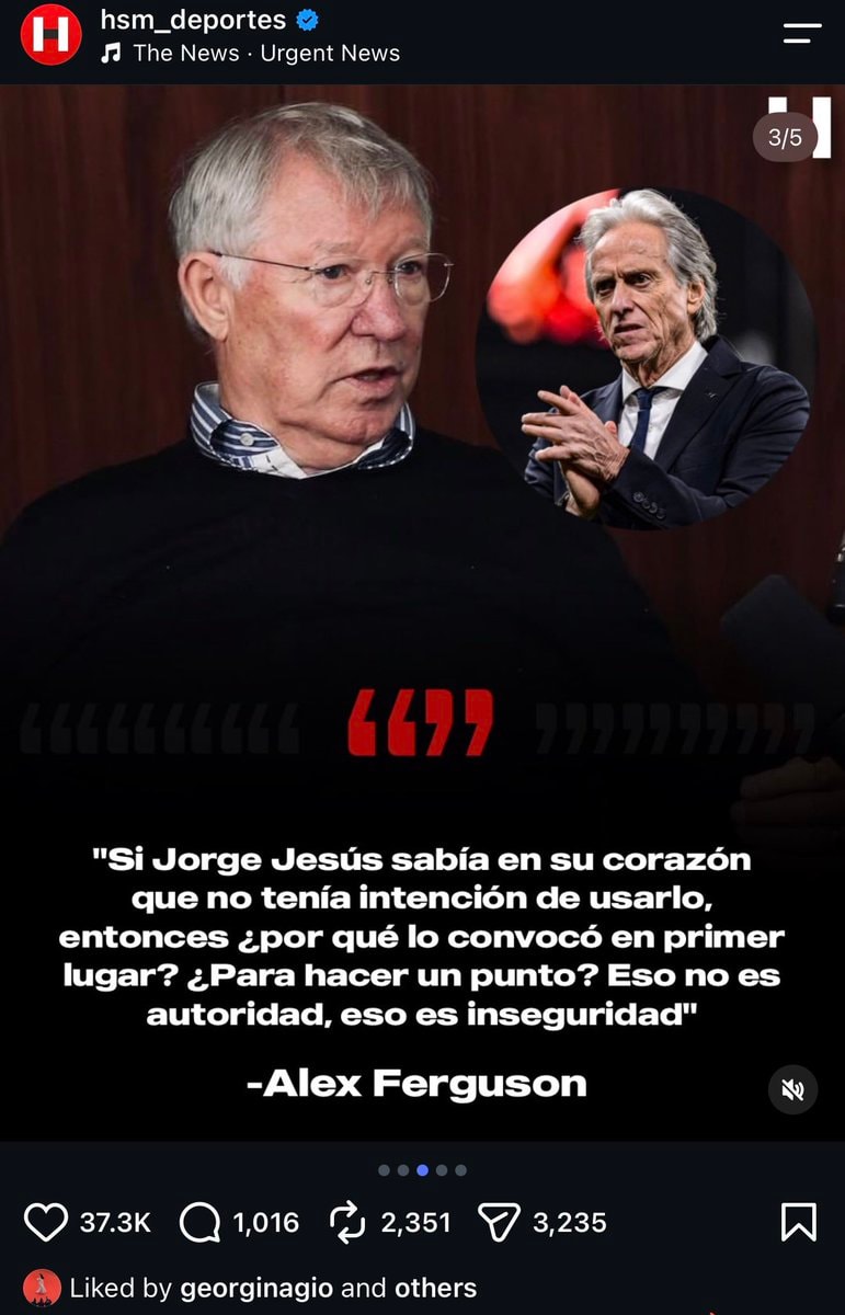 Sir Alex Ferguson Georgina Rodríguez Cristiano Ronaldo