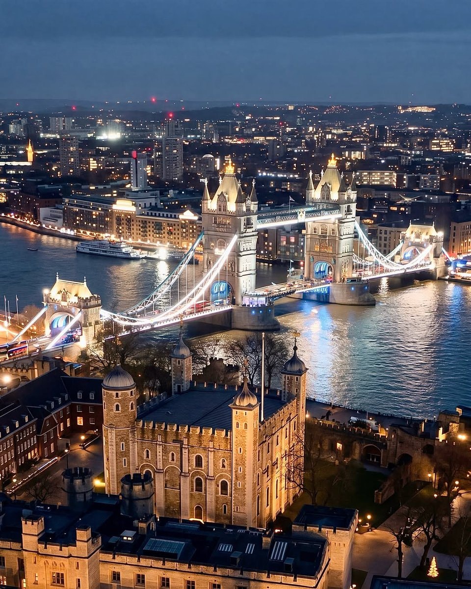 Tower Bridge London at night