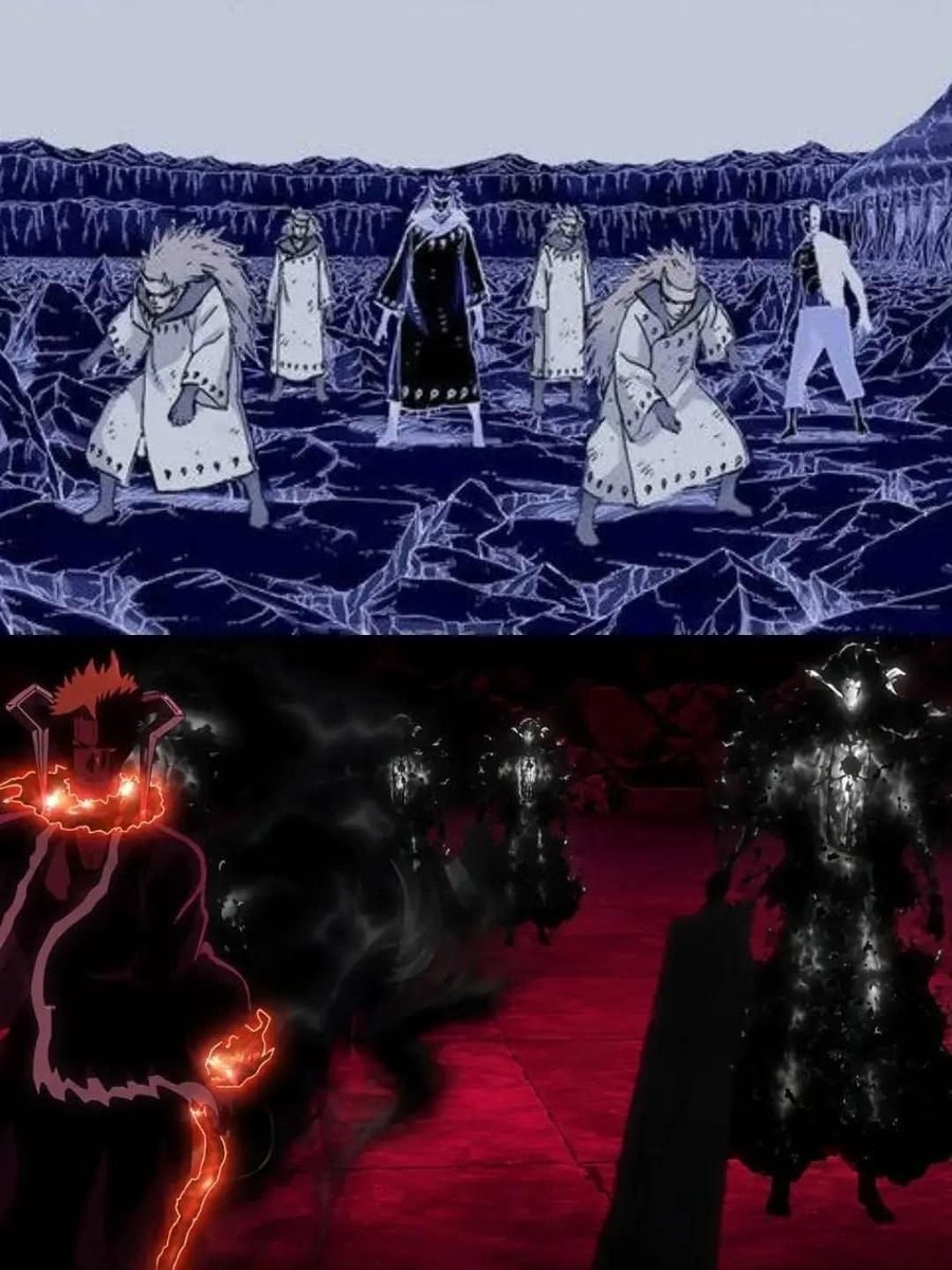 Naruto x Bleach crossover concept