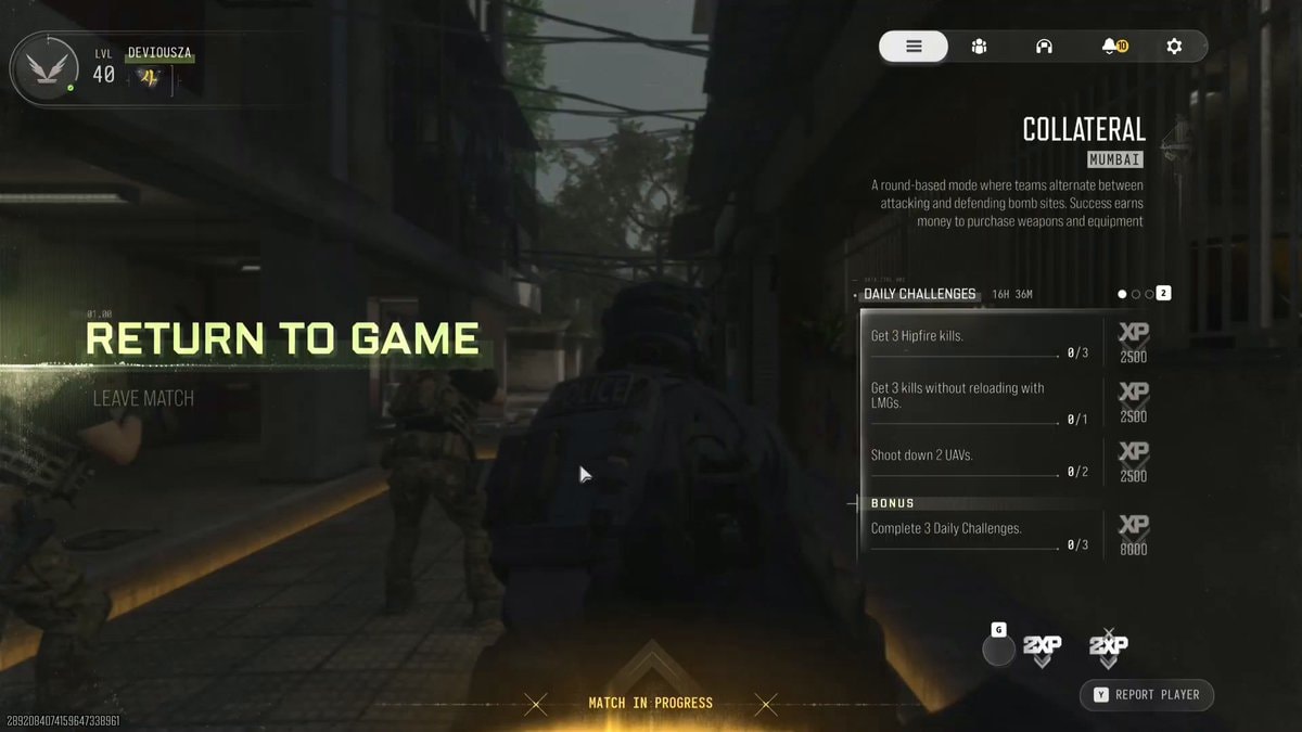 Call of Duty MW4 multiplayer gameplay