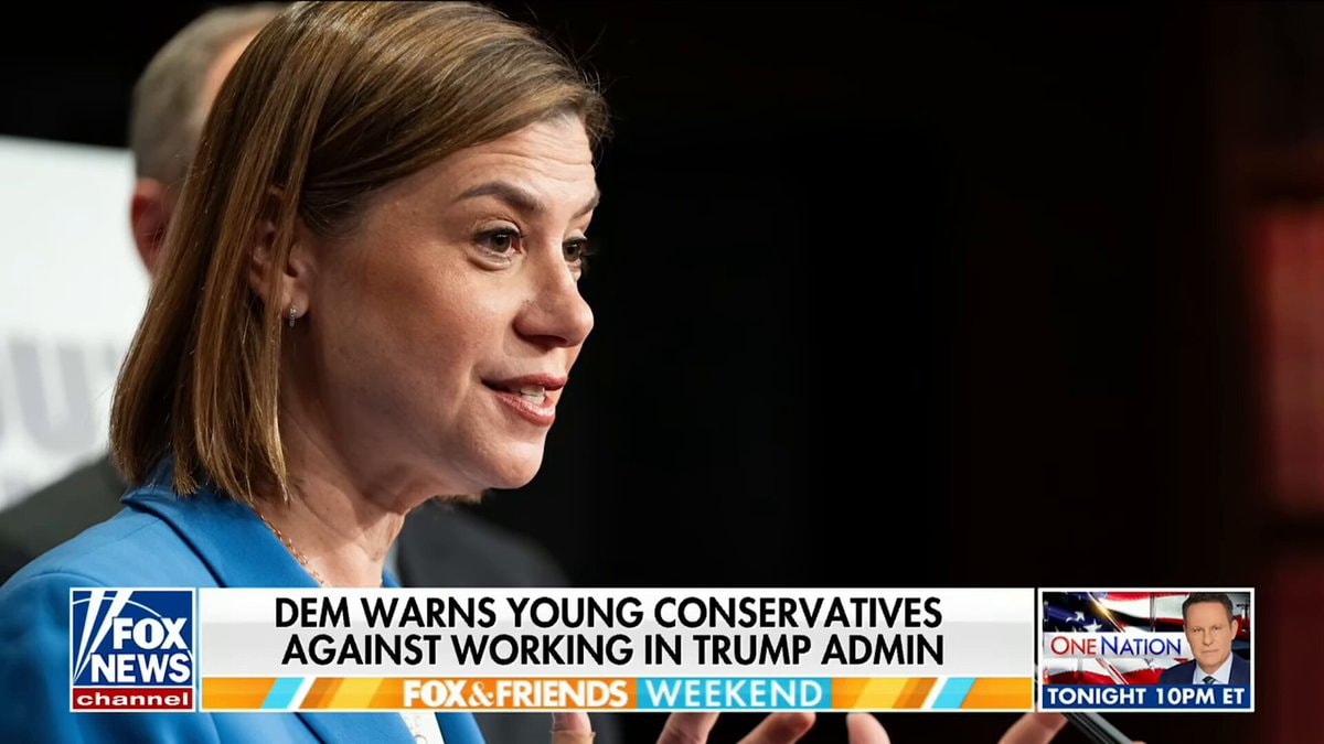 Slotkin warns young conservatives against Trump admin jobs