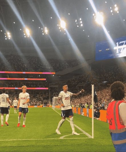 Soccer player celebrating with AIA kit