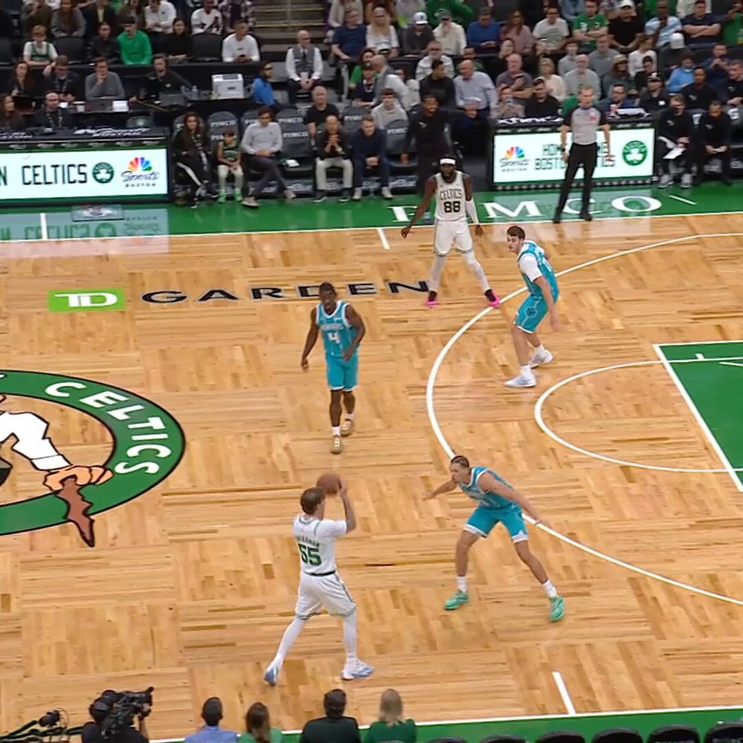 Jayson Tatum smooth fadeaway