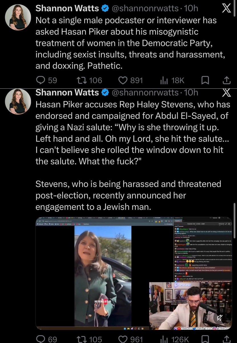 Shannon Watts on Hasan Piker