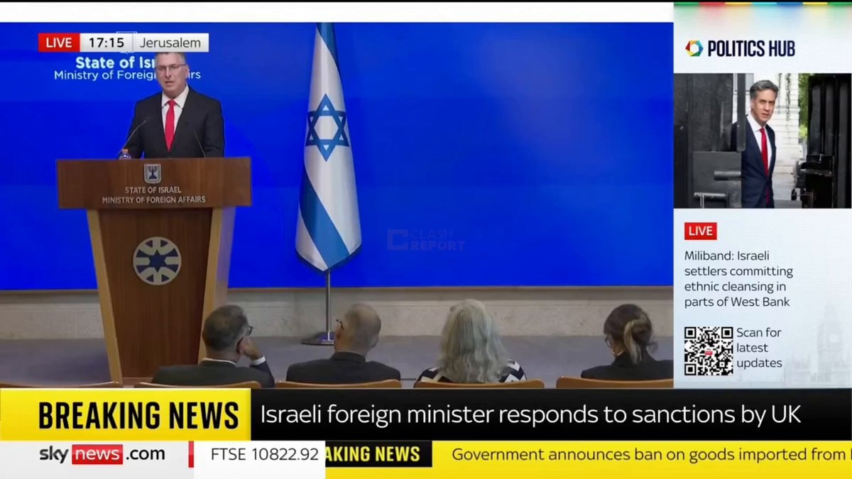 Gideon Sa'ar rejects UK accusations