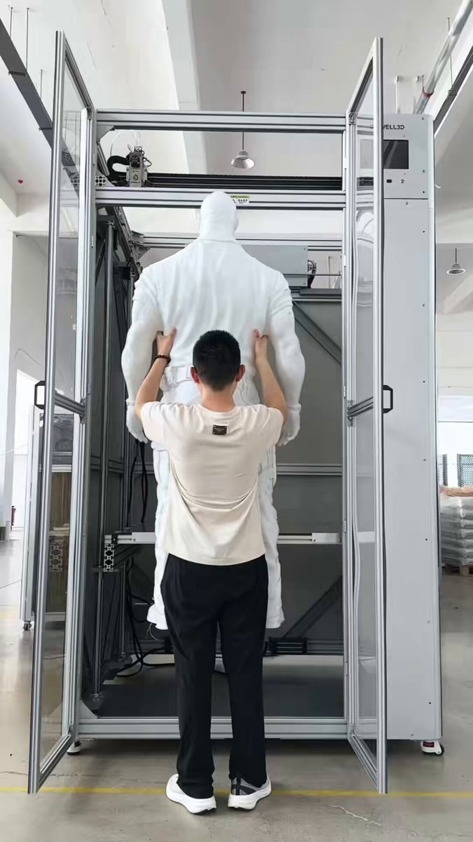 Dwayne Johnson 3D printed statue