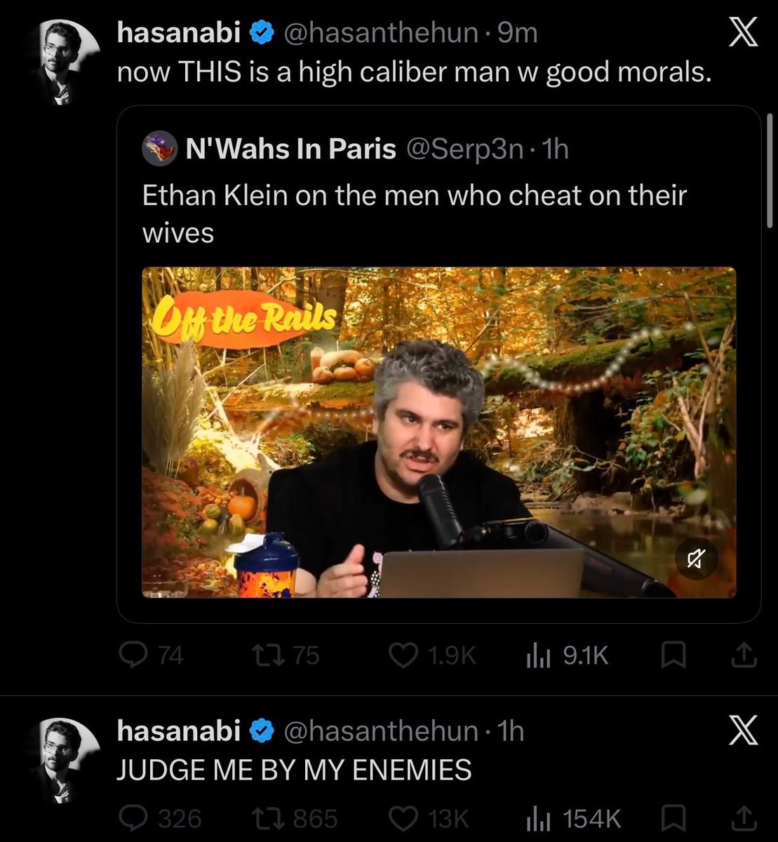Hasan on Ethan Klein affair