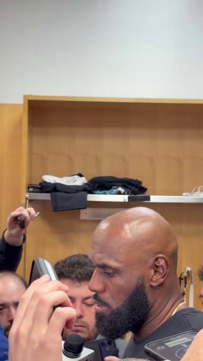 LeBron James post-game interview Sixers Knicks