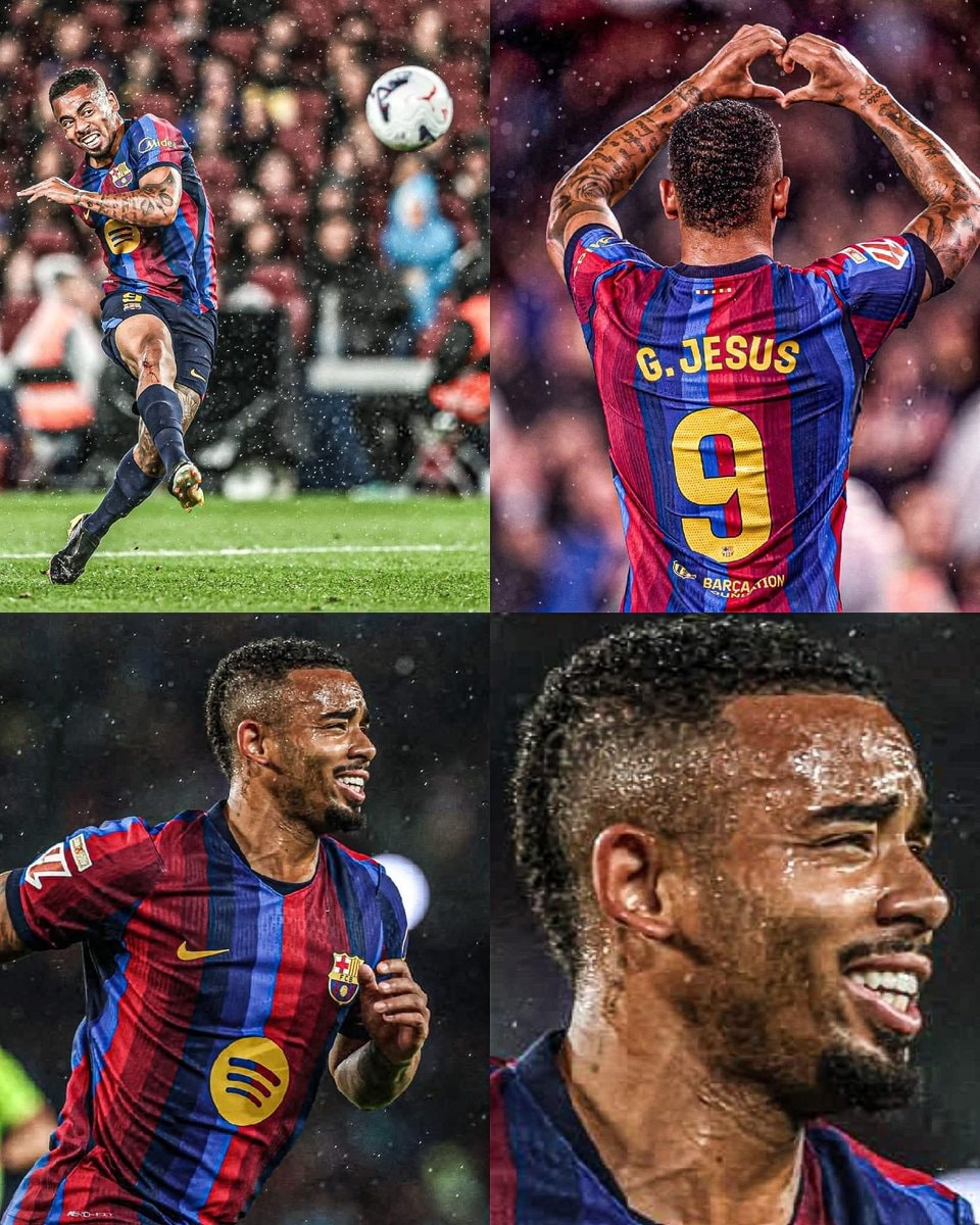 Gabriel Jesús Camp Nou goals