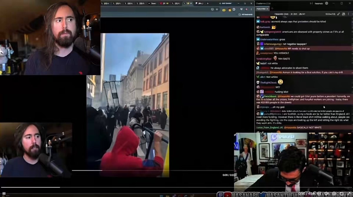 Asmongold on Hasan Piker fascism claim