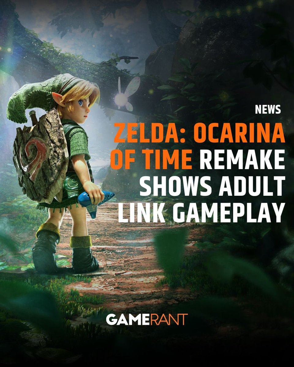 Ocarina of Time Remake Adult Link