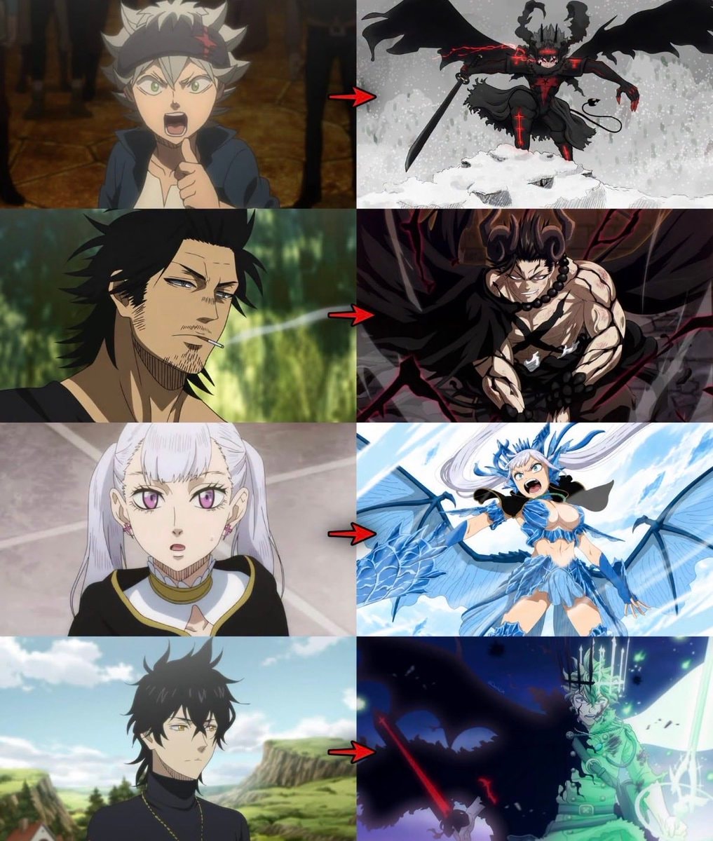 Black Clover final forms