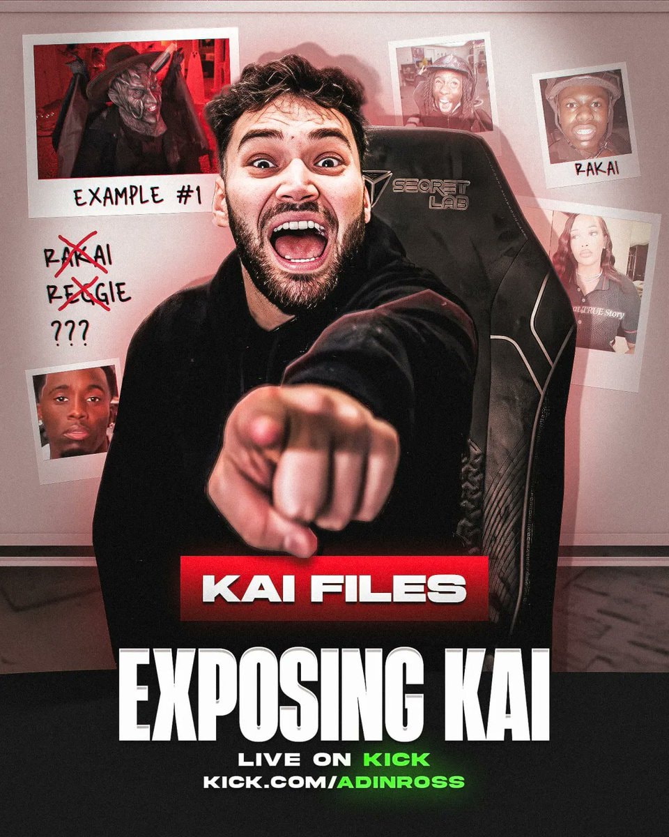 Adin Ross exposes Kai Cenat on Kick