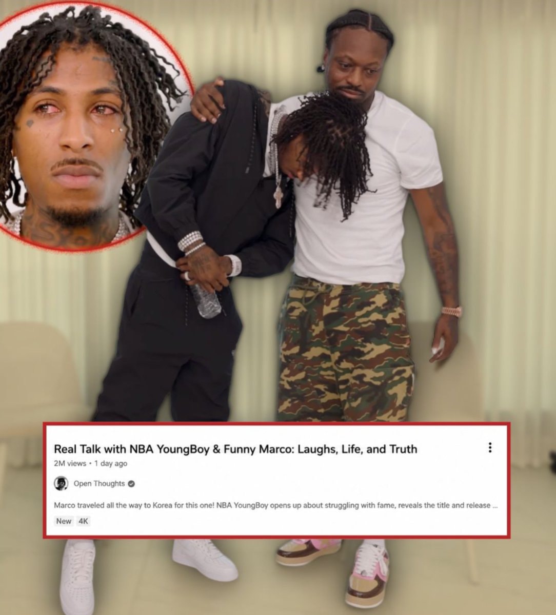Funny Marco NBA YoungBoy interview hits 2M views