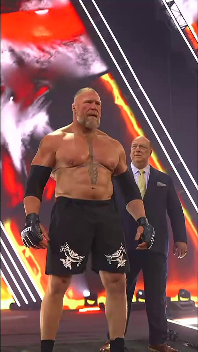 Brock Lesnar final entrance moment