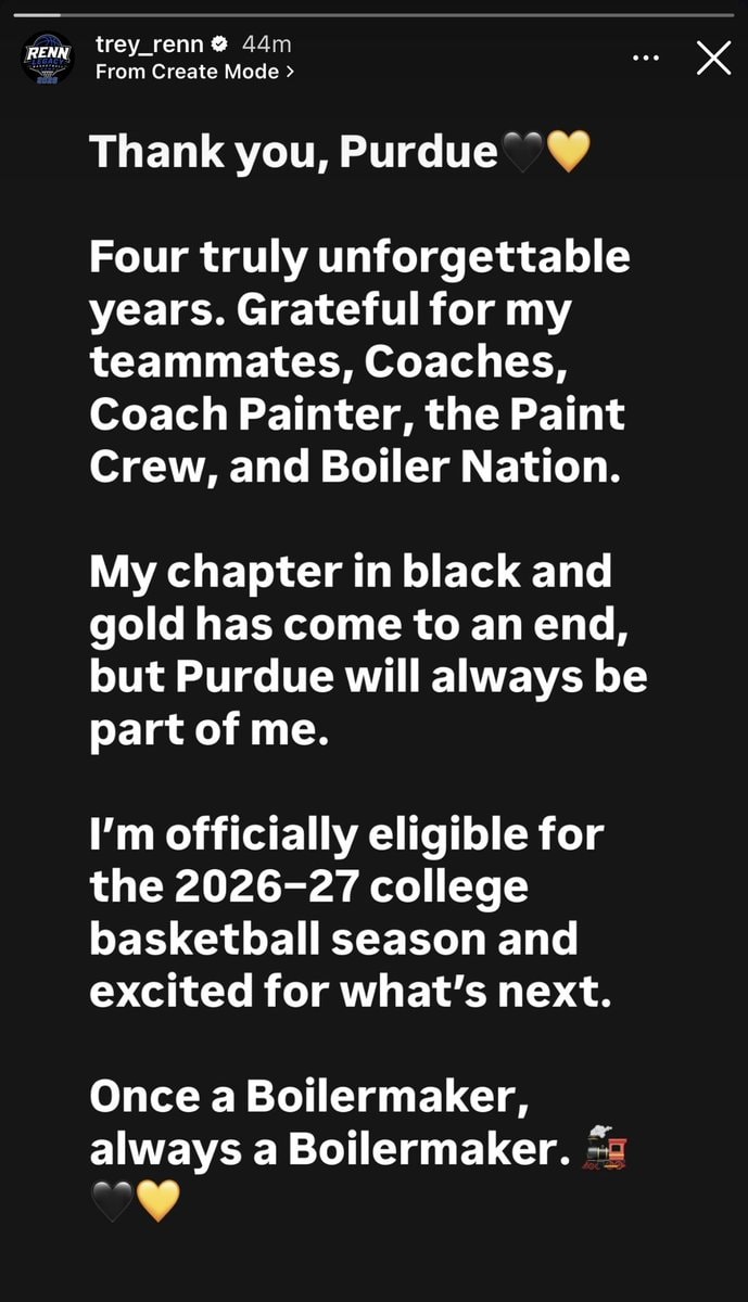 Trey Kaufman-Renn Purdue announcement Trey Kaufman-Renn Purdue announcement
