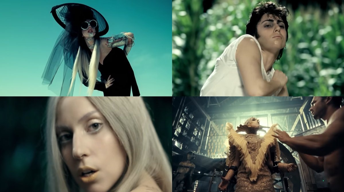 Lady Gaga Yoü And I collage